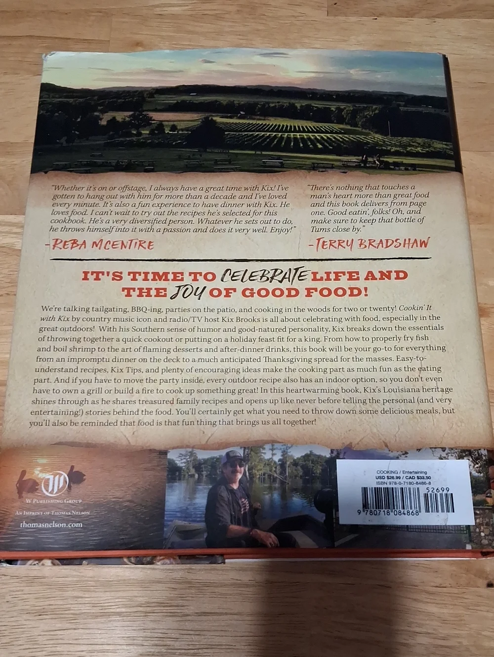 Cooking It With Kix Cookbook - Kix Brooks From Brook And Dunn